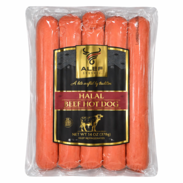 Alef Halal Beef Hot Dog