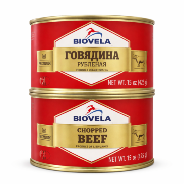 BIOVELA – Chopped Beef (Canned Beef Meat)