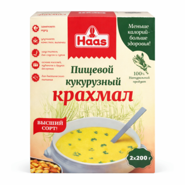 Haas Corn Starch (Food Grade) – 400g (2×200g)