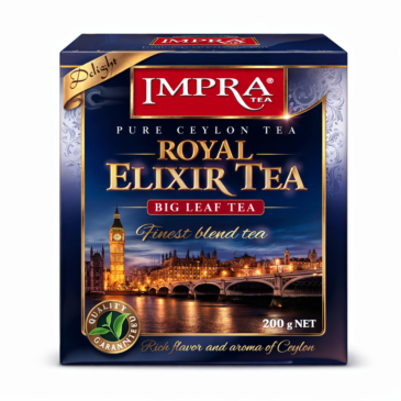 IMPRA Royal Elixir Big Leaf Pure Ceylon Tea 200g
