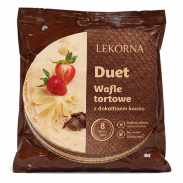 Lekorna Duet Cocoa Cake Wafer Sheets 90g